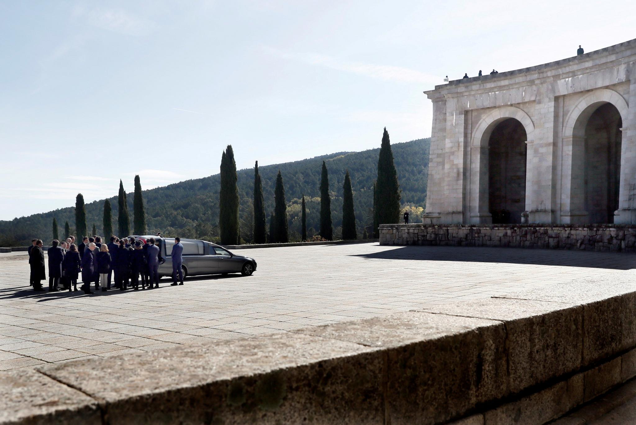 Exhumation of late Spanish dictator Francisco Franco in Spain