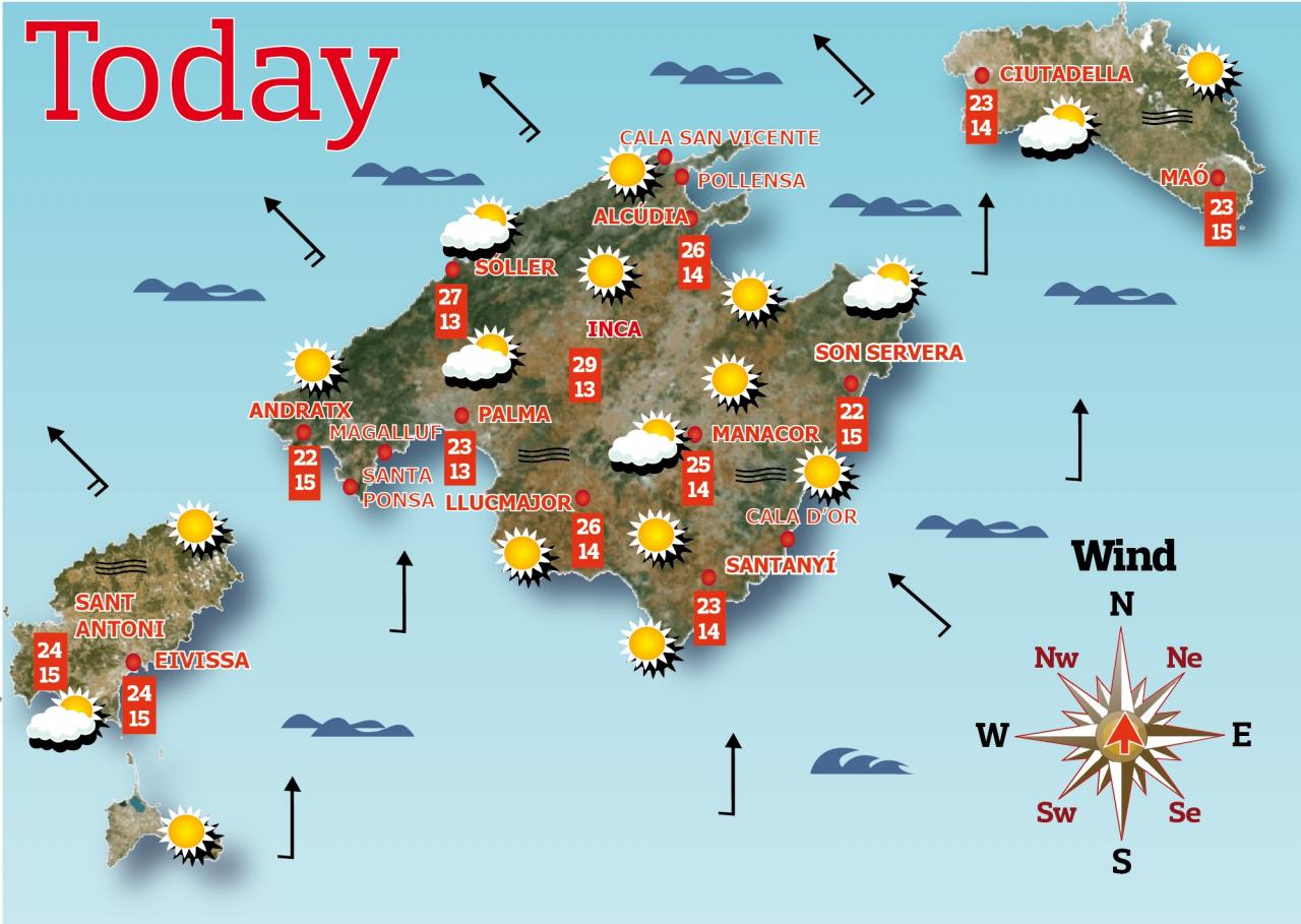 Mallorca Weather Forecast for May 8